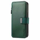 For Xiaomi 13T / 13T Pro 5G CaseNeo MagSafe RFID Anti-theft Zipper Wallet Retro Leather Phone Case(Green) - 2