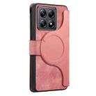 For Xiaomi 14T CaseNeo MagSafe RFID Anti-theft Zipper Wallet Retro Leather Phone Case(Pink) - 3