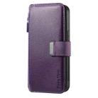 For Xiaomi 14T CaseNeo MagSafe RFID Anti-theft Zipper Wallet Retro Leather Phone Case(Purple) - 2