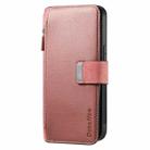 For Redmi A1 CaseNeo MagSafe RFID Anti-theft Zipper Wallet Retro Leather Phone Case(Pink) - 2