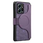 For Redmi Note 12 4G Global CaseNeo MagSafe RFID Anti-theft Zipper Wallet Retro Leather Phone Case(Purple) - 3