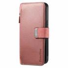 For Redmi Note 13 Pro+ CaseNeo MagSafe RFID Anti-theft Zipper Wallet Retro Leather Phone Case(Pink) - 2