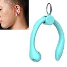 For AirPods 1 / 2 / AirPods Pro / Huawei FreeBuds 3 Wireless Earphones Silicone Anti-lost Lanyard Ear Hook(Mint Green) - 1