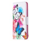 For OPPO Realme C11 Colored Drawing Pattern Horizontal Flip Leather Case with Holder & Card Slots & Wallet(Butterflies) - 2