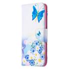 For OPPO Realme C11 Colored Drawing Pattern Horizontal Flip Leather Case with Holder & Card Slots & Wallet(Butterfly Love) - 2