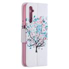 For OPPO Realme 6 Colored Drawing Pattern Horizontal Flip Leather Case with Holder & Card Slots & Wallet(Tree) - 3