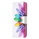 For OPPO Realme 6 Pro Colored Drawing Pattern Horizontal Flip Leather Case with Holder & Card Slots & Wallet(Sun Flower) - 2