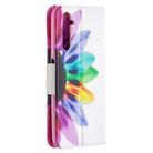 For OPPO Realme 6 Pro Colored Drawing Pattern Horizontal Flip Leather Case with Holder & Card Slots & Wallet(Sun Flower) - 3