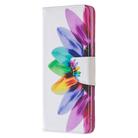 For OPPO Reno3 Pro Colored Drawing Pattern Horizontal Flip Leather Case with Holder & Card Slots & Wallet(Sun Flower) - 2