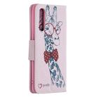 For OPPO Reno3 Pro Colored Drawing Pattern Horizontal Flip Leather Case with Holder & Card Slots & Wallet(Deer) - 3
