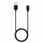 For Garmin Fenix 8 / 7X / 6S Pro xDfind USB Port Watch Charger With Data Transmission, Length: 1m(Black) - 1