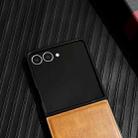 For Samsung Galaxy Z Flip7 5G Crazy Horse Texture PU Phone Case(Black) - 3