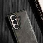 For Samsung Galaxy Z Fold7 5G Crazy Horse Texture PU Phone Case(Black) - 3