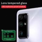 For Huawei Honor 30 Silk Screen Luminous Ring Back Camera Lens Film - 3