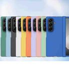 For Samsung Galaxy Z Fold7 5G 3 in 1 Skin Feel PC Phone Case(Black) - 2