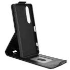 For Sony Xperia 1 VII Magnetic Vertical Flip Leather Phone Case with Buckle(Black) - 3