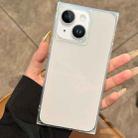 For iPhone 15 All Inclusive Cube TPU Phone Case(Transparent) - 1