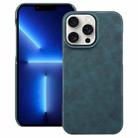 For iPhone 13 Pro Retro Texture MagSafe Phone Case(Blue) - 1