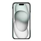 For iPhone 15 Pro Max Retro Texture MagSafe Phone Case(Blue) - 3