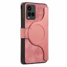 For vivo Y21s / Y32 / Y21 2021 CaseNeo MagSafe RFID Anti-theft Zipper Wallet Retro Leather Phone Case(Pink) - 3