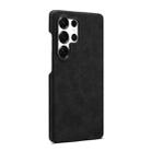 For Samsung Galaxy S25 Ultra 5G Retro Texture MagSafe Phone Case(Black) - 2