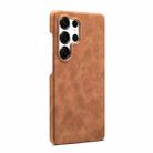 For Samsung Galaxy S25 Ultra 5G Retro Texture MagSafe Phone Case(Brown) - 2