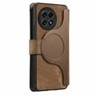For OnePlus Ace 5 CaseNeo MagSafe RFID Anti-theft Zipper Wallet Retro Leather Phone Case(Brown) - 3