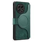 For OnePlus Ace 5 CaseNeo MagSafe RFID Anti-theft Zipper Wallet Retro Leather Phone Case(Green) - 3