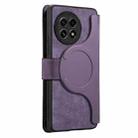 For OnePlus Ace 5 CaseNeo MagSafe RFID Anti-theft Zipper Wallet Retro Leather Phone Case(Purple) - 3