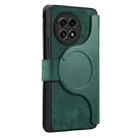 For OnePlus 13 CaseNeo MagSafe RFID Anti-theft Zipper Wallet Retro Leather Phone Case(Green) - 3