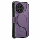 For OnePlus 13 CaseNeo MagSafe RFID Anti-theft Zipper Wallet Retro Leather Phone Case(Purple) - 3