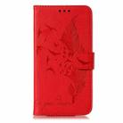 For Nothing CMF Phone 2 Pro Feather Pattern Litchi Texture Leather Phone Case(Red) - 2