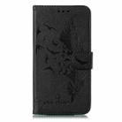 For vivo V50 Lite 5G Feather Pattern Litchi Texture Leather Phone Case(Black) - 2