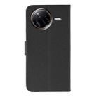 For Xiaomi Poco F7 Ultra / Redmi K80 Pro Feather Pattern Litchi Texture Leather Phone Case(Black) - 3