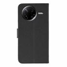 For Xiaomi Poco F7 Pro / Redmi K80 Feather Pattern Litchi Texture Leather Phone Case(Black) - 3