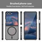 For Samsung Galaxy Z Flip7 5G Fan Dun Series TPU Hybrid PC Frosted Magsafe Phone Case(Black) - 2