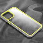 For iPhone 12 mini X-level Contrast Color Design Shockproof PC Protective Case(Yellow) - 1