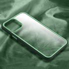 For iPhone 12 mini X-level Contrast Color Design Shockproof PC Protective Case(Green) - 1