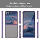 For Samsung Galaxy Z Flip7 5G Fan Dun Series TPU Hybrid PC Frosted Phone Case(Purple) - 2
