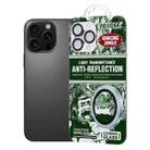 For iPhone 16 Pro / 16 Pro Max WK WTPC-011 Jungle Series Kinkong Imitation Metal Camera Lens Protector Film(Black) - 1