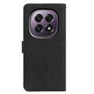 For OPPO A5 5G Global Moonlit Butterfly Dance Pattern Embossed Leather Phone Case(Black) - 3