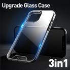 For iPhone 12 mini X-level Oxygen II Series Shockproof Transparent TPU + Glass Protective Case - 3