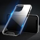 For iPhone 12 / 12 Pro X-level Oxygen II Series Shockproof Transparent TPU + Glass Protective Case - 1