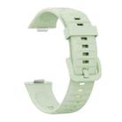 For Huawei Watch Fit3 / Fit4 / Fit4 Pro Colorful Buckle Solid Color Silicone Watch Band(Green) - 3