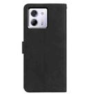 For Xiaomi Poco M7 Pro 5G Moonlit Butterfly Dance Pattern Embossed Leather Phone Case(Black) - 3