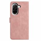 For Xiaomi Poco C71 Global Moonlit Butterfly Dance Pattern Embossed Leather Phone Case(Pink) - 3