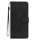 For Xiaomi 15T 5G Moonlit Butterfly Dance Pattern Embossed Leather Phone Case(Black) - 2