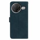 For Redmi K80 / K80 Pro Moonlit Butterfly Dance Pattern Embossed Leather Phone Case(Green) - 3