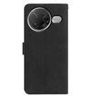 For Redmi K80 / K80 Pro Moonlit Butterfly Dance Pattern Embossed Leather Phone Case(Black) - 3