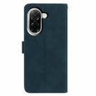 For Redmi A5 4G EU 173.3mm Moonlit Butterfly Dance Pattern Embossed Leather Phone Case(Green) - 3